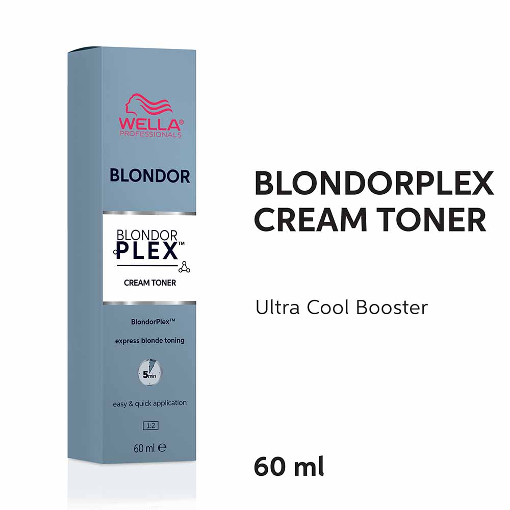 Wella Professionals Blondor Blondorplex Cream Toner - 86 Ultra Cool Booster 60ml