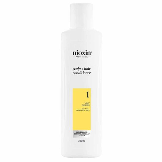 Nioxin System 1 Scalp + Hair Thickening Conditioner for Natural Hair with Light Thinning 300ml