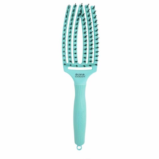 Olivia Garden Care Ionic Fingerbrush HairBrush - Mint Green