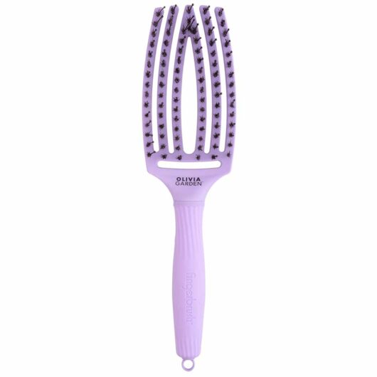 Olivia Garden Care Ionic Fingerbrush Hairbrush - Lavender
