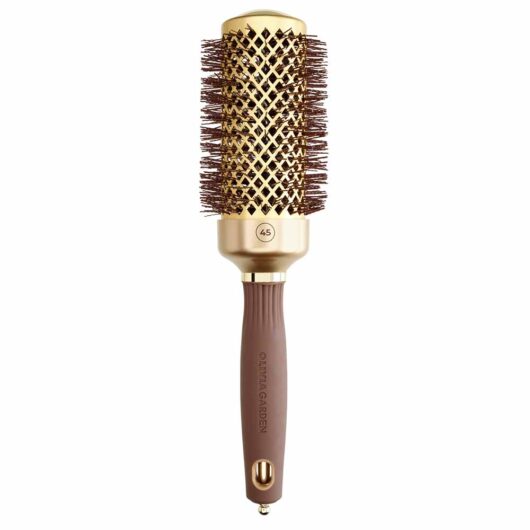 Olivia Garden Expert Hairbrush Blowout Shine Gold & Brown 45mm