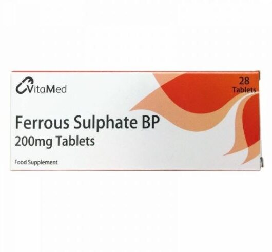 Ferrous Sulphate 200mg Tablets x 28