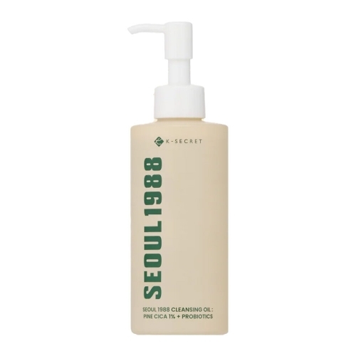 K-Secret Seoul 1988 Cleansing Oil: Pine Cica 1% + Probiotics 200ml