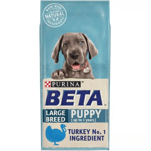 Beta Large Breed Dry Puppy Food Turkey 14kg