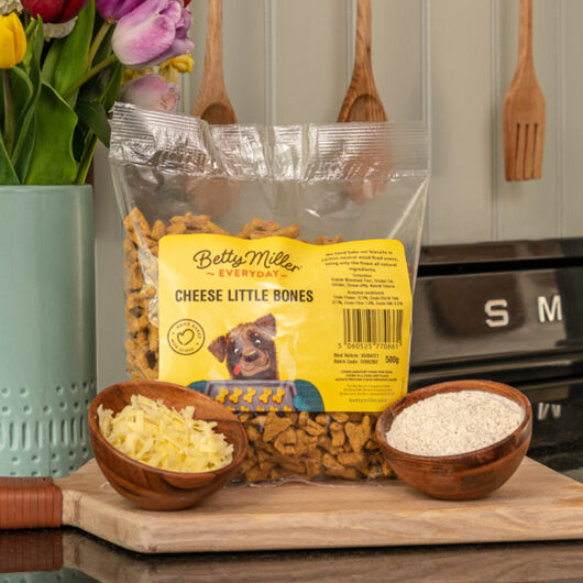 Betty Millers Cheese Little Bones for Dogs 500g