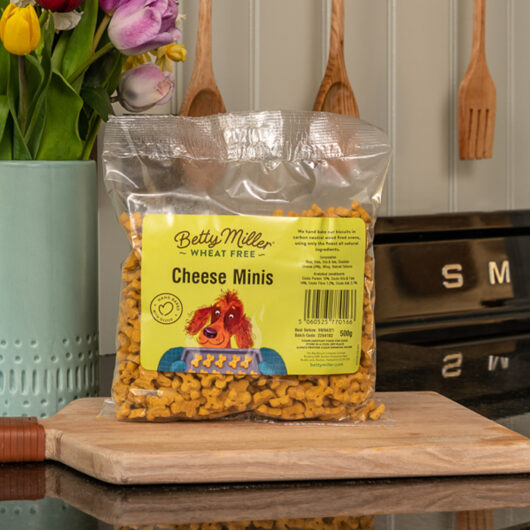 Betty Millers Cheese Minis for Dogs 400g