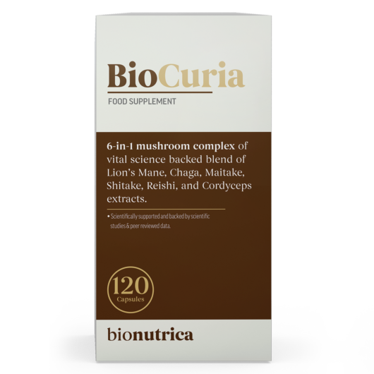 BioCuria Mushroom Complex, Brain & Immune Support, 120 Capsules