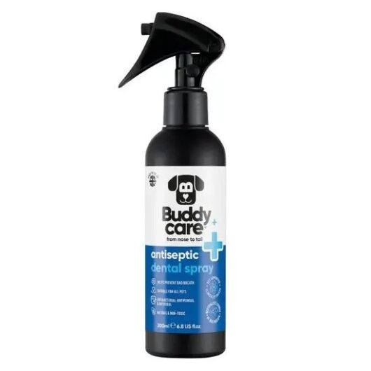 Buddycare Pet Antiseptic Dental Spray - 200ml 6.76 fl oz
