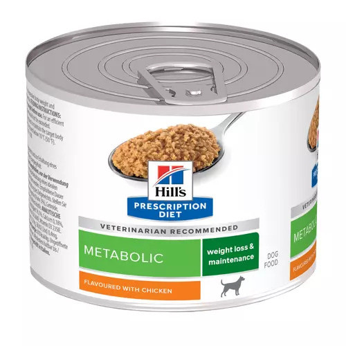 Hill's Prescription Diet Metabolic Weight Mangement Chicken Wet Dog Food 12 x 200g