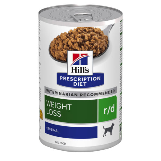 Hills Prescription Diet r/d Weight Reduction Wet Dog Food 12x350g Can