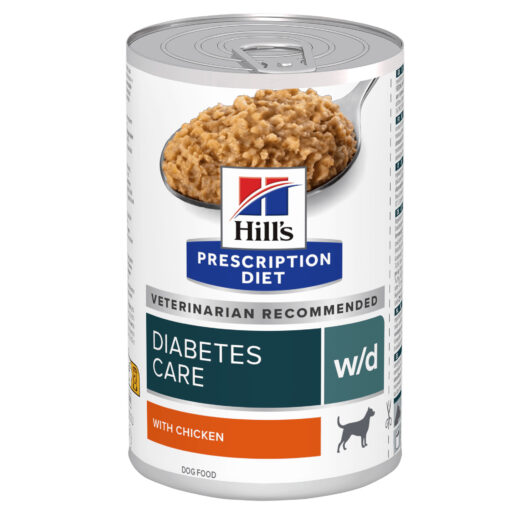 Hills Prescription Diet w/d Diabetes Care Wet Dog Food 12x370g Can