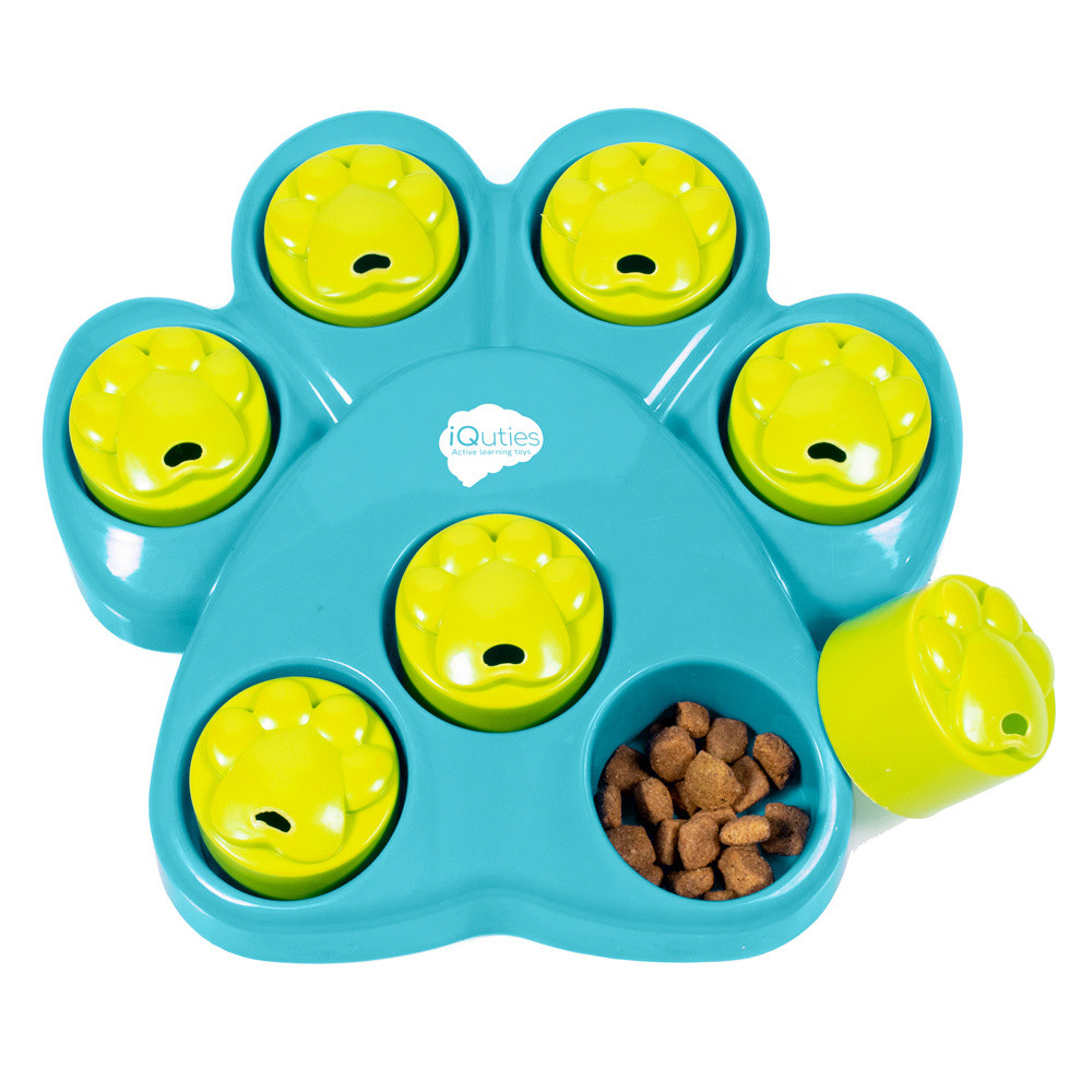 Iquties Active Training Toy for Dogs - Paw shaped Hide & Treat