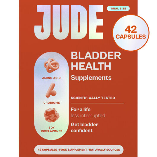 Jude Bladder Health Supplements 42 Capsules