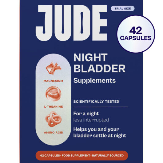 Jude Night Bladder Supplements 42 Capsules