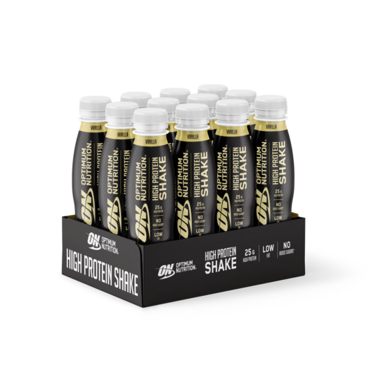 Optimum Nutrition High Protein Shake Multipack - Vanilla 330mlx12