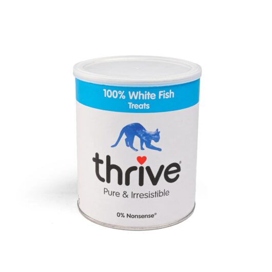 Thrive Cat Treats White Fish 110g
