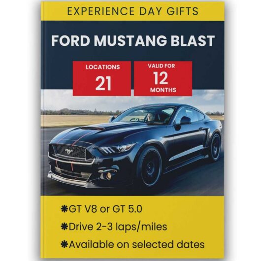 Activity Superstore Ford Mustang Blast Gift Experience