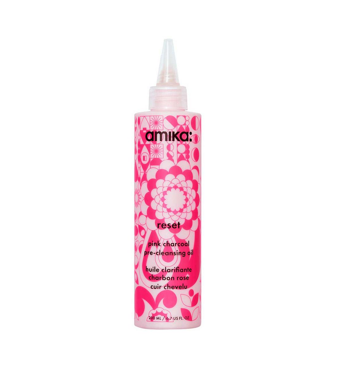 Amika Reset Pink Charcoal Scalp Cleansing Oil200 ml, 200ml