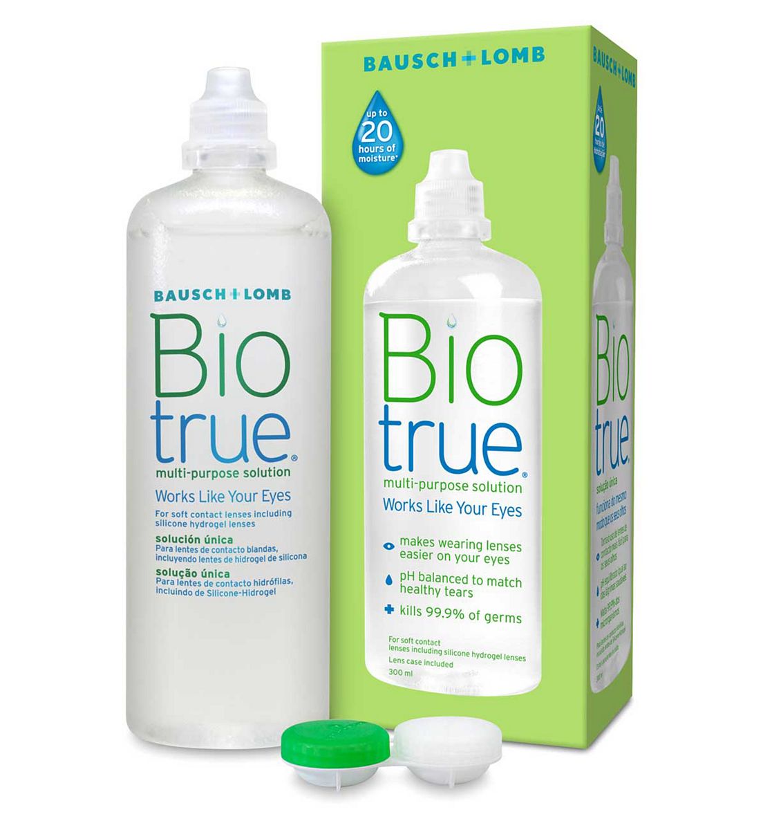 Biotrue Bausch & Lomb Multi-Purpose Contact Lens Solution 300ml
