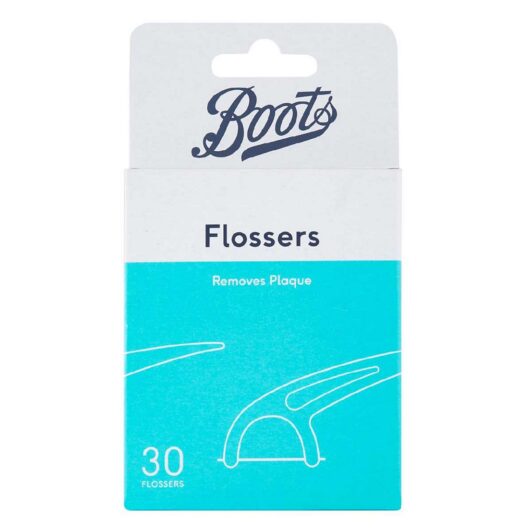 Boots Everyday Disposable Flossers Mint 30S