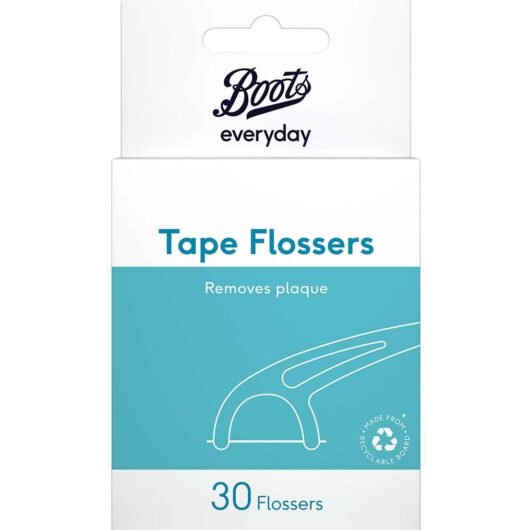 Boots Everyday Silky Tape Disposable Flossers 30S
