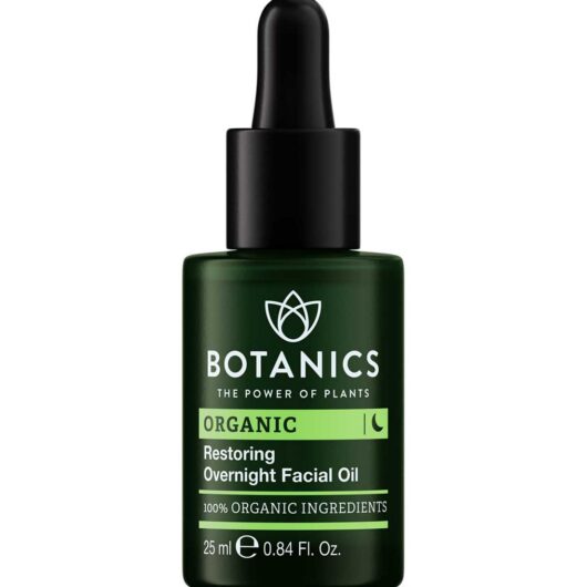 Botanics 100% Organic Restoring Overnight Facial Oil 25ml