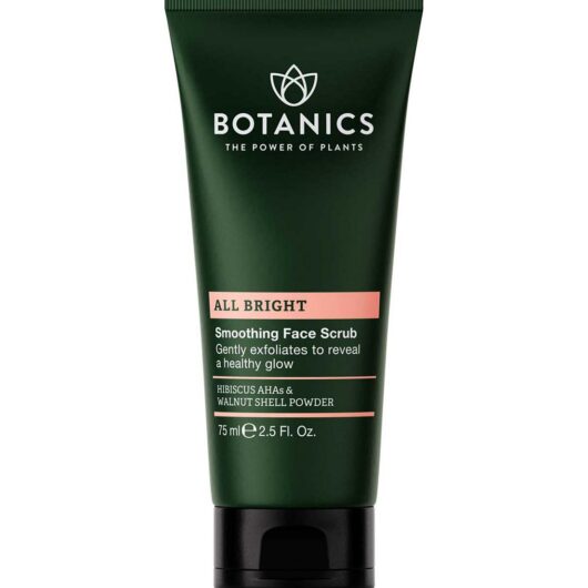 Botanics All Bright Smoothing Face Scrub With Natural Ahas 75ml