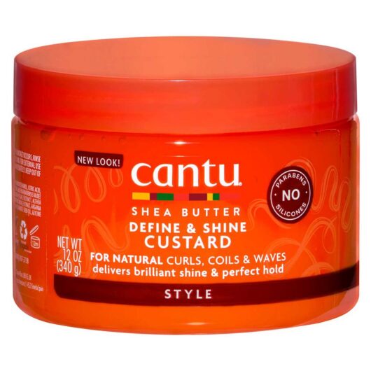 Cantu Shea Butter For Natural Hair Define & Shine Custard 340g