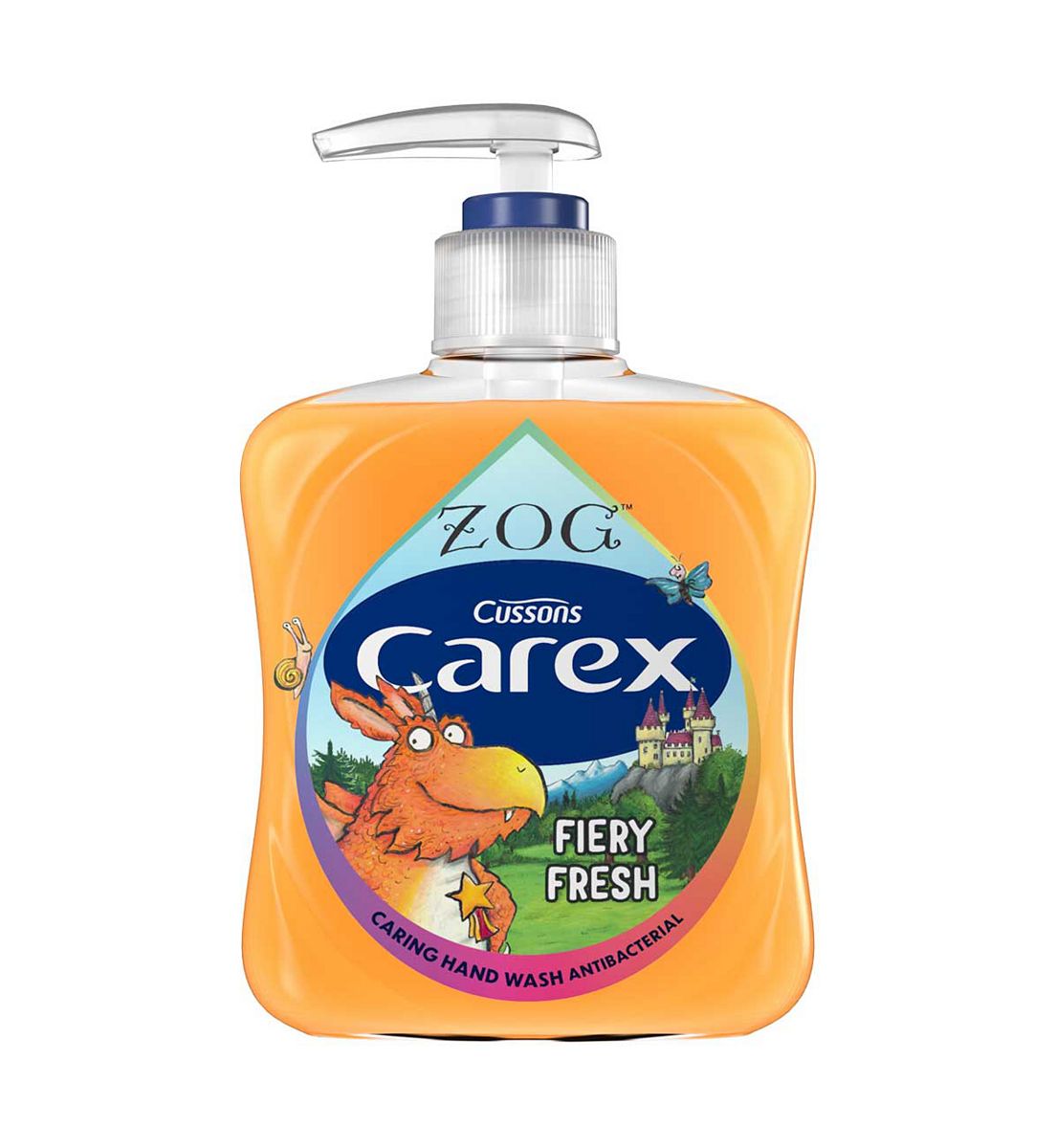Carex The Zog Fiery Fresh Antibacterial Handwash250 ml, 250ml
