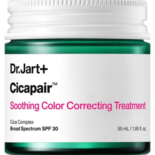 Dr Jart Cicapair Soothing Color Correcting Treatment Spf 30 55ml