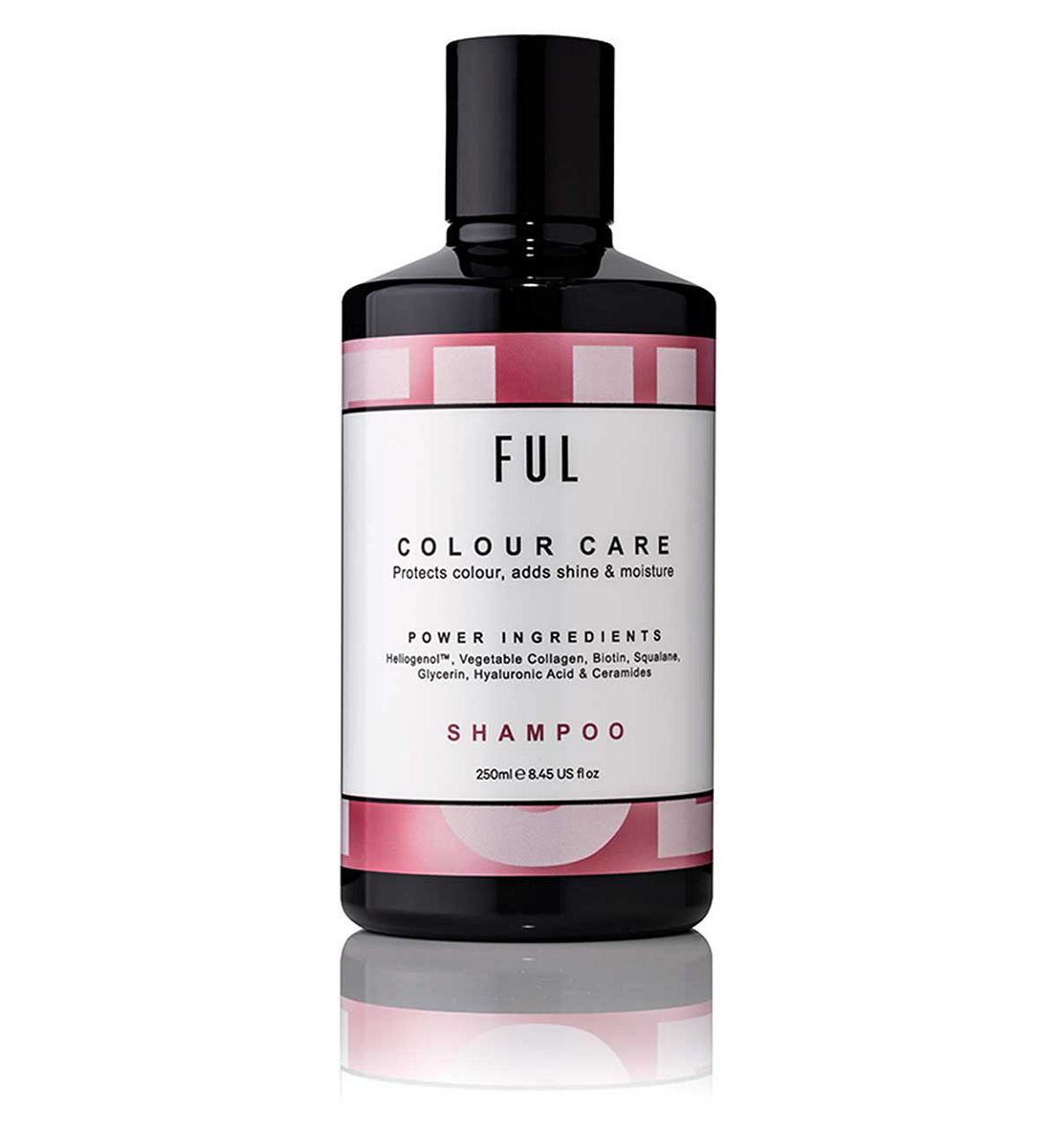 FUL Colour Care Shampoo250 Ml - Sulphate Free Moisturising Cleanser For Coloured & Dyed Hair | Safe, 250ml