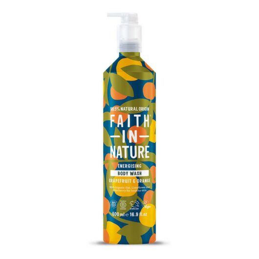 Faith In Nature Body Wash Grapefruit And Orange 500ml