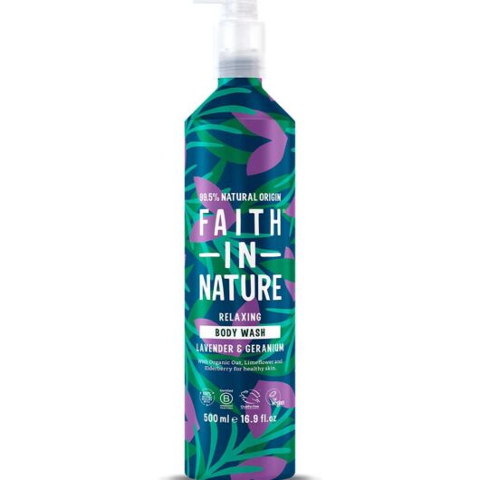 Faith In Nature Body Wash Lavender And Geranium 500ml