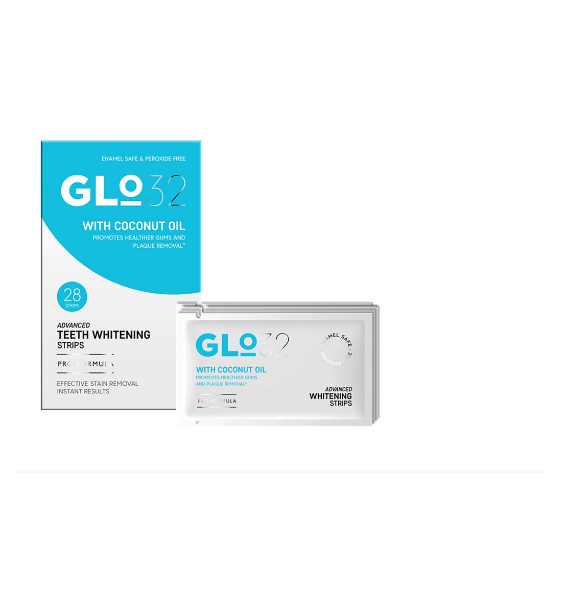 Glo32 Teeth Whitening Strips X28