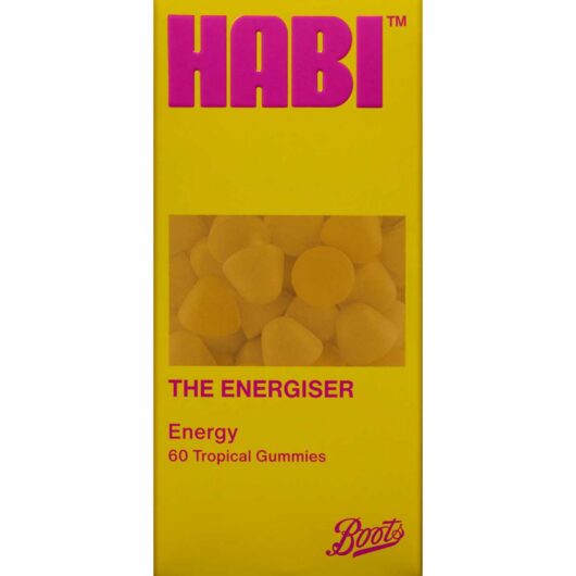 Habi The Energiser Energy Gummies 60S