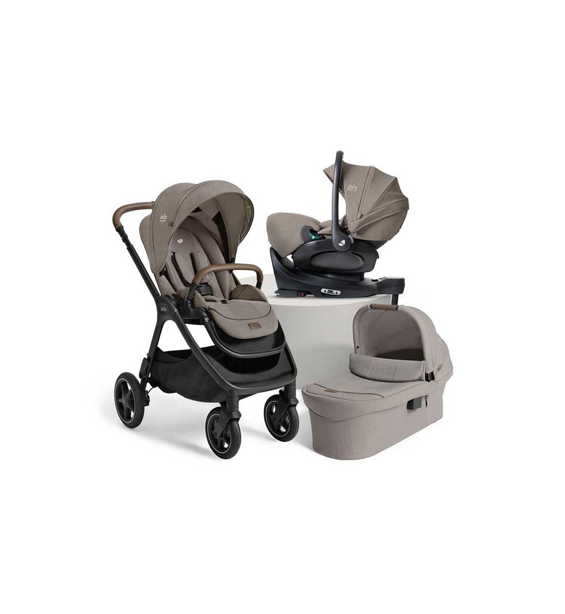 Joie Signature Finiti Flex Travel Ready Bundle Maple