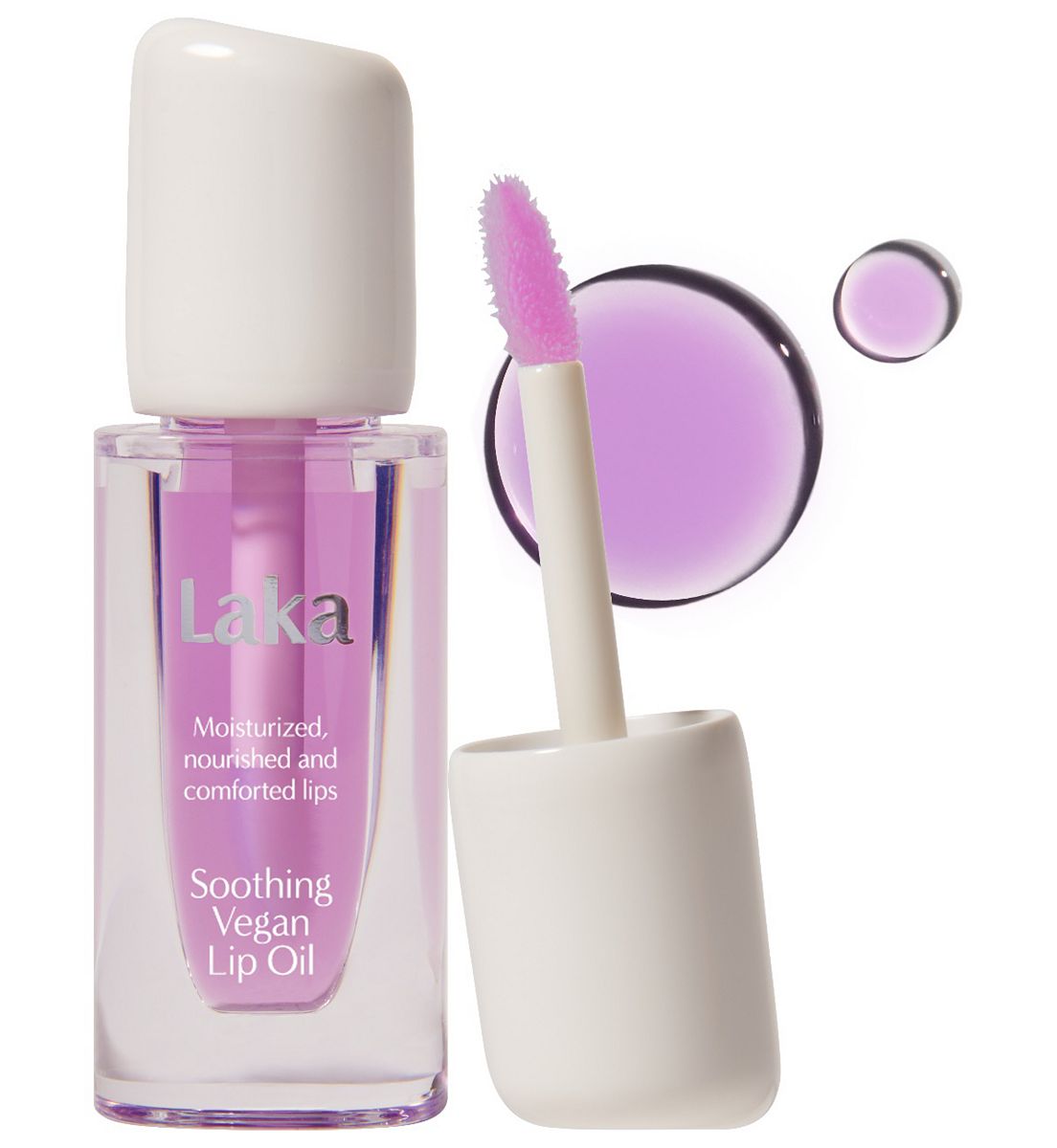 Laka Soothing Vegan Lip Oil Nourishing Yellow 4.5ml