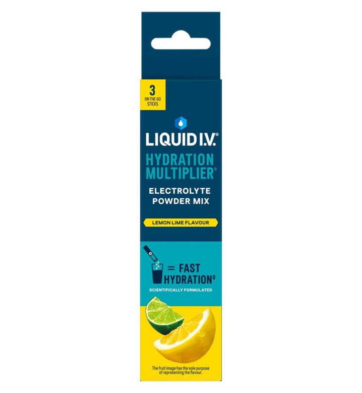 Iv Powder Liquid IV Liquid I.v. Hydration Multiplier Electrolyte Powder Mix Lemon ...