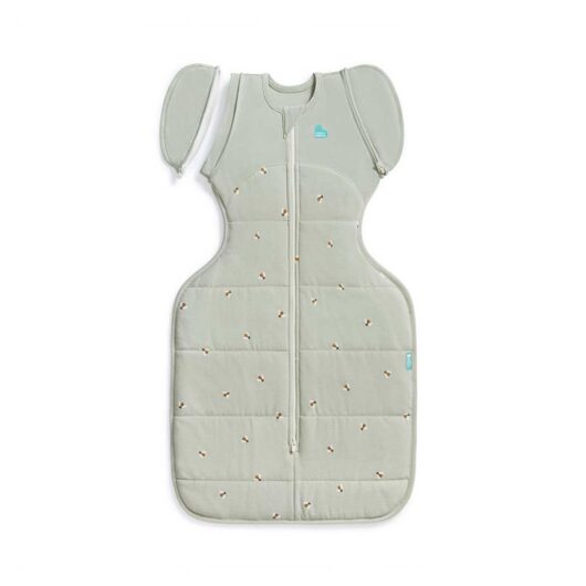 Love to Dream Swaddle Up Transition Bag Bees Olive - 2.5T (6-8.5Kg)