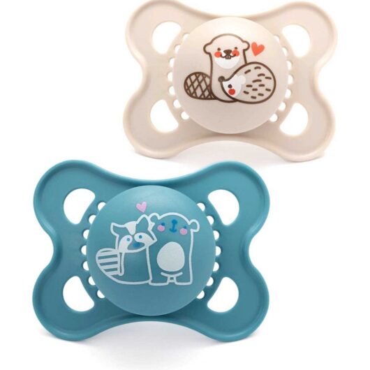 MAM Original 0-6 Months 2 Pack - Blue