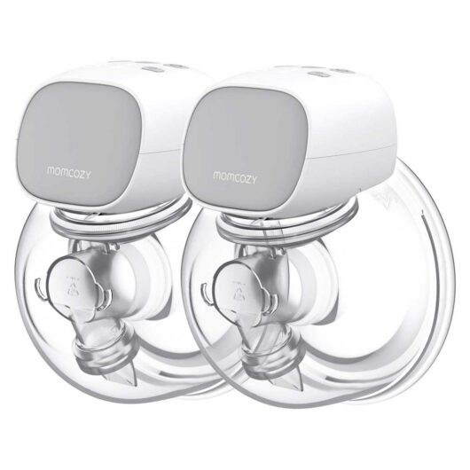Momcozy S9 Wearable Pro Electric Double Breast Pump Grey