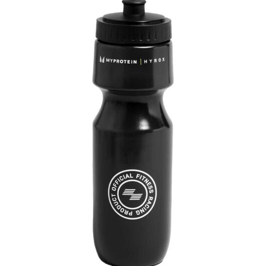 Myprotein X Hyrox 650Ml Sports Water Bottle Black