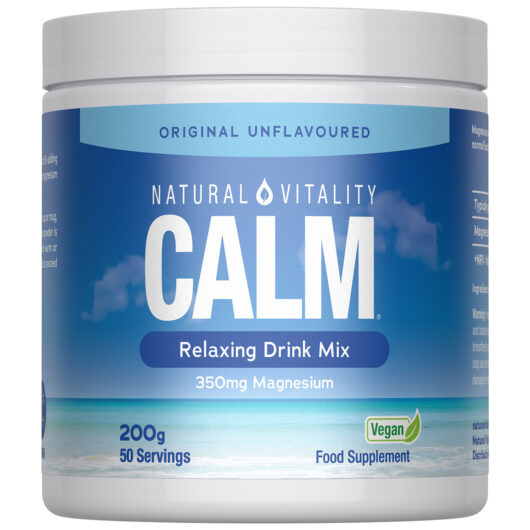 Natural Vitality Calm Relaxing Drink Mix Original Unflavoured 200g