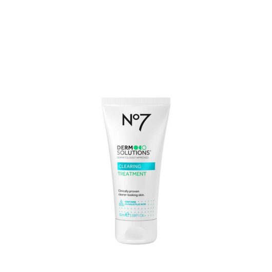 No7 Derm Solutions™ Clearing Treatment Suitable For Normal To Oily, Blemish-Prone Skin With Salicylic Acid 50ml