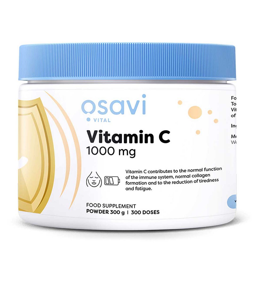 Osavi - Vitamin C Powder, 1000Mg 300g