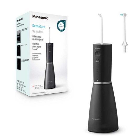 Panasonic Water Flosser With Ultrasonic Technology Ew-Dj86 Series 800 Removes Up To 99.9 Percent Plaque From Treated Areas Usb-C