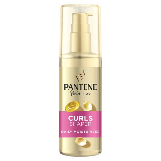 Pantene Nutri Pro-V Curl Shaper 145Ml For Frizzy, Unruly Curls, Daily Moisturizer Hair Treatment Br/>