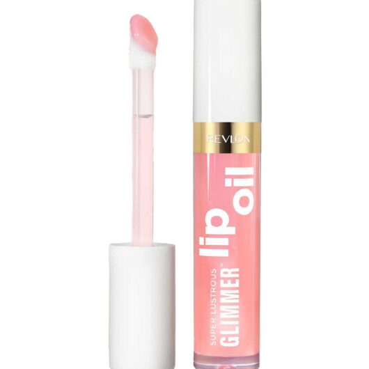 Revlon Super Lustrous Glimmer Lip Oil Miss Coral 8ml