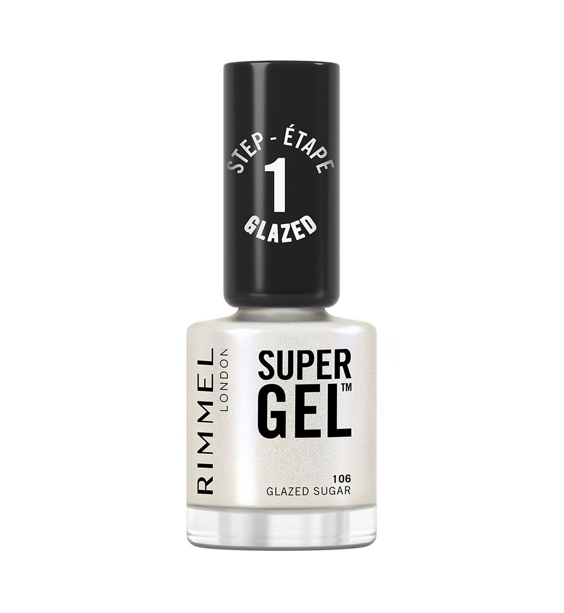 Rimmel Super Gel Nail Polish 106 Glazed Sugar 12ml