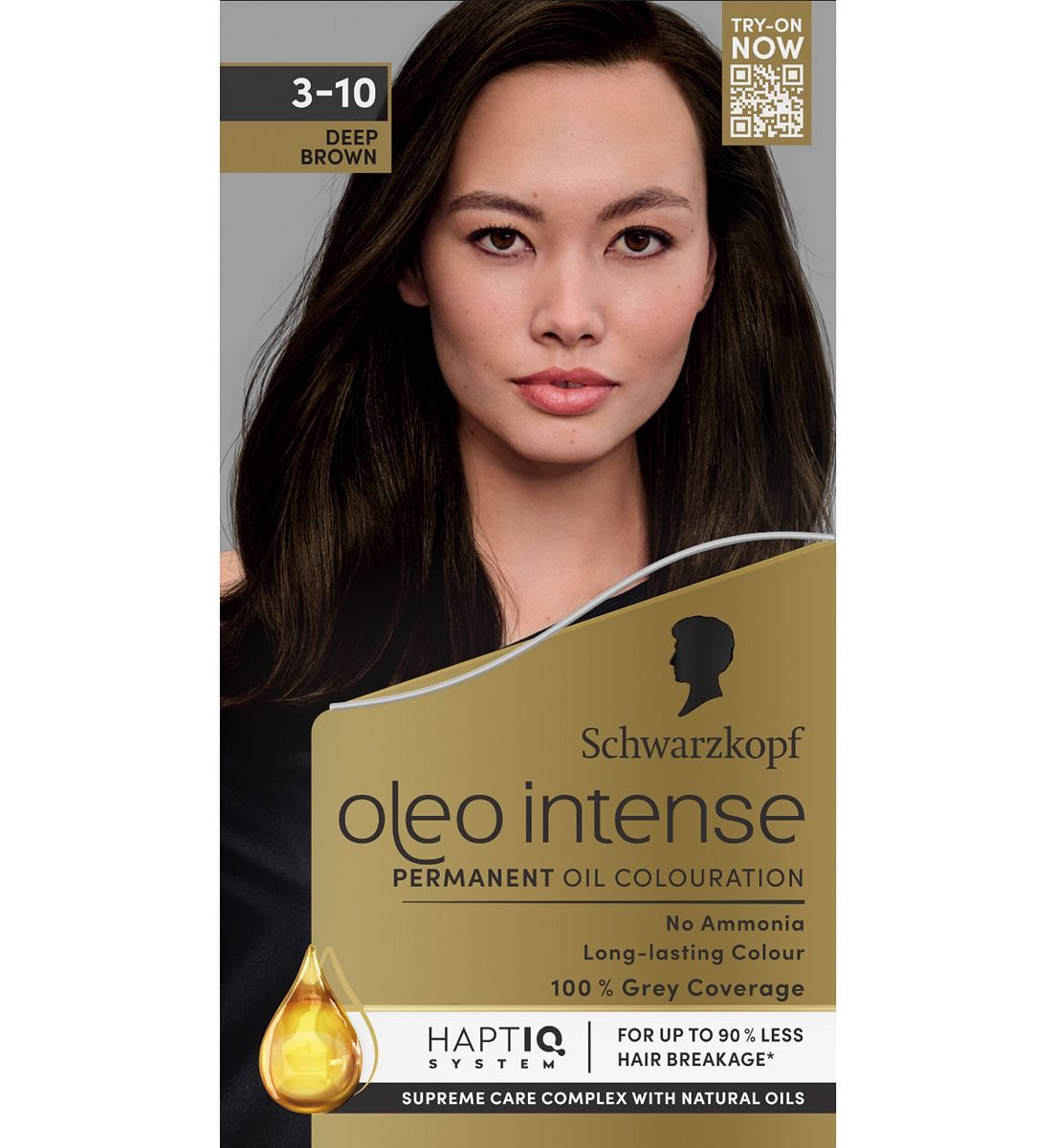 Schwarzkopf Oleo Intense Permanent Oil Colouration 3-10 Deep Brown Hair Dye